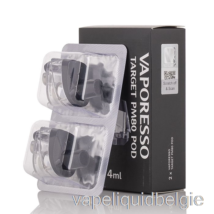 Vape België Vaporesso Target Pm80 Vervangende Pods 4ml Hervulbare Pm80 Pods (2-pack)